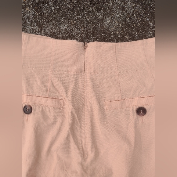 Reiss Malin High Waist Wide Leg Apricot Peach Dress Pants US 8 NWOT - Picture 7 of 11